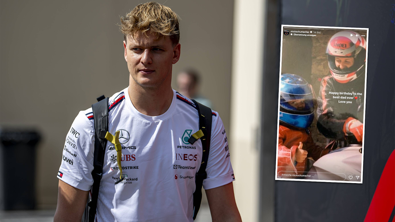 Heute.at - Mick Schumacher mit emotionalem Posting an Papa Michael