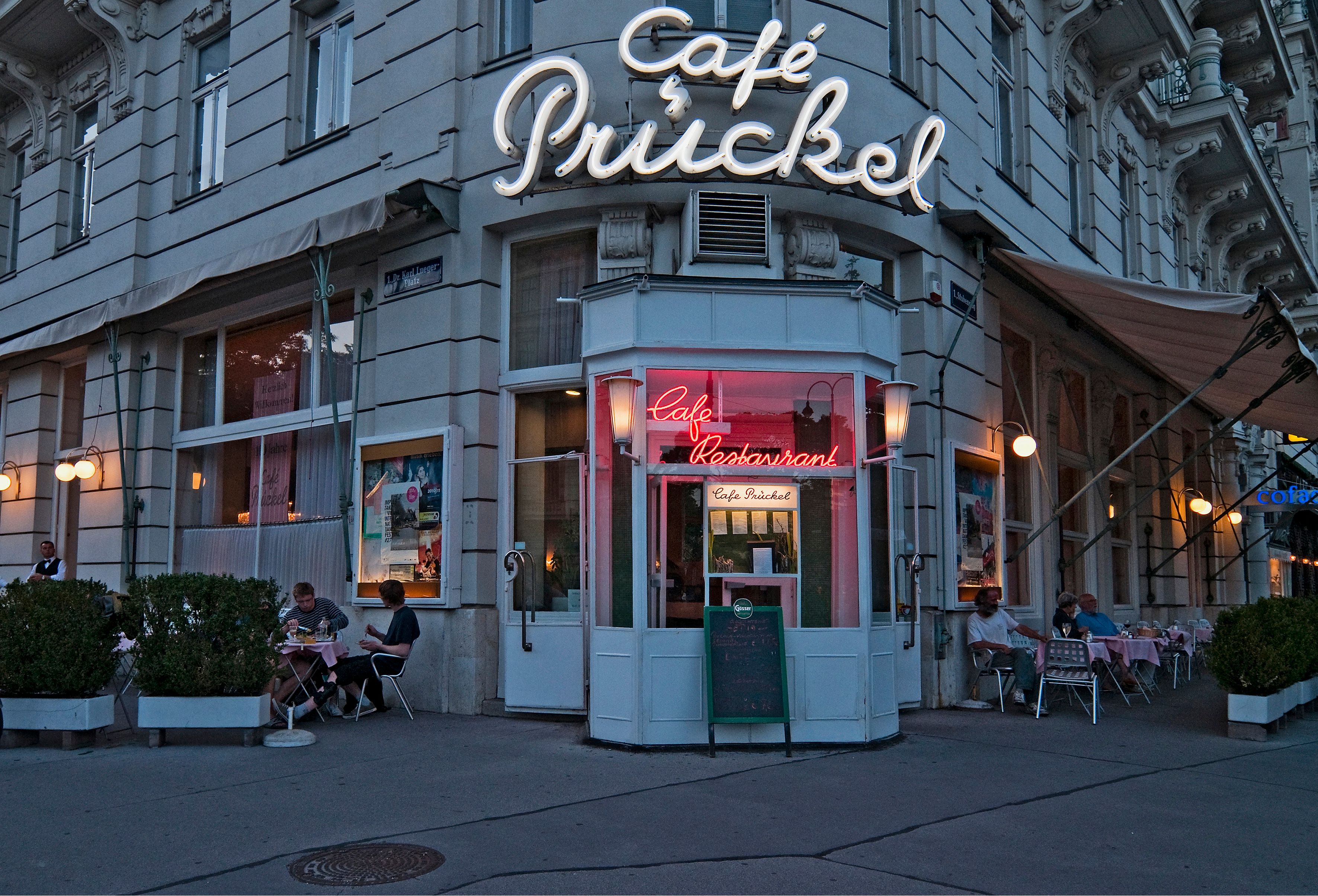 Das Café Prückel am Wiener Stubenring wurde neu übernommen.