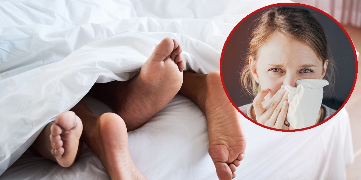 Während dem Sex wird die Produktion von Immunglobin A angekurbelt und hilft so dem Immunsystem.