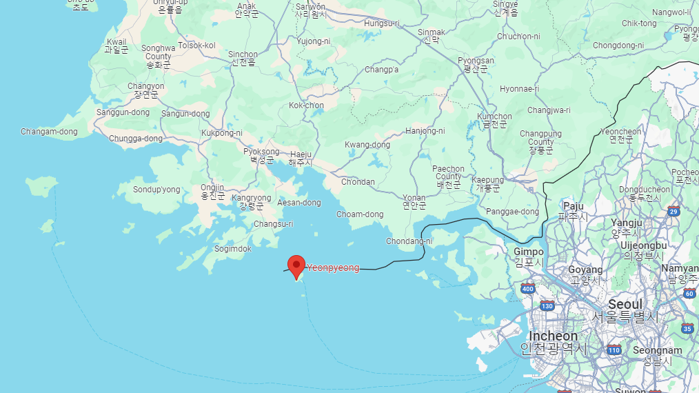 Südkorea hat die Evakuierung der Insel Yeonpyeong angeordnet. 