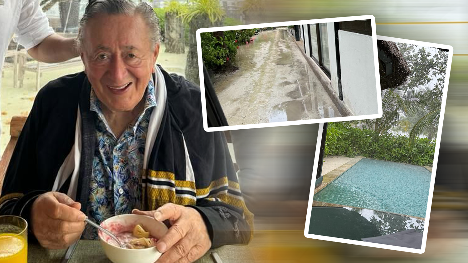 Diesen Urlaub hat sich Lugner sicherlich anders vorgestellt.