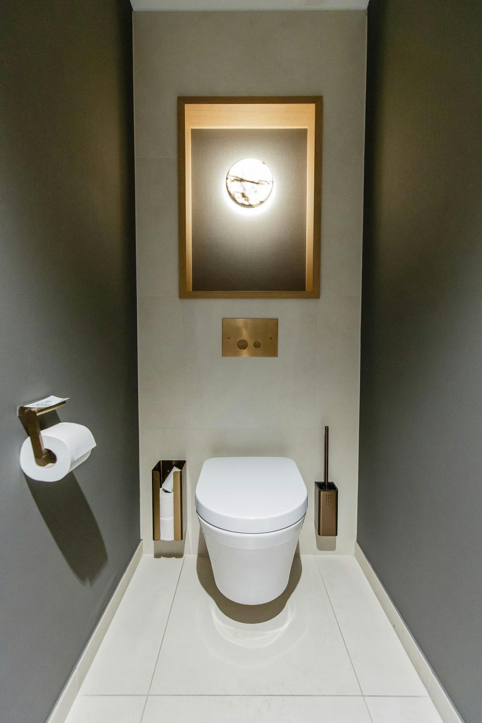 Hochwertige Ausstattung der WC-Anlagen