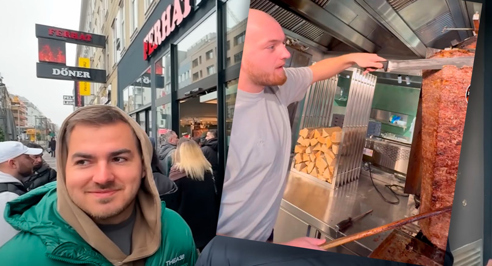 Youtuber bei Wiener Kebap-Stand: "Bester Döner Europas"