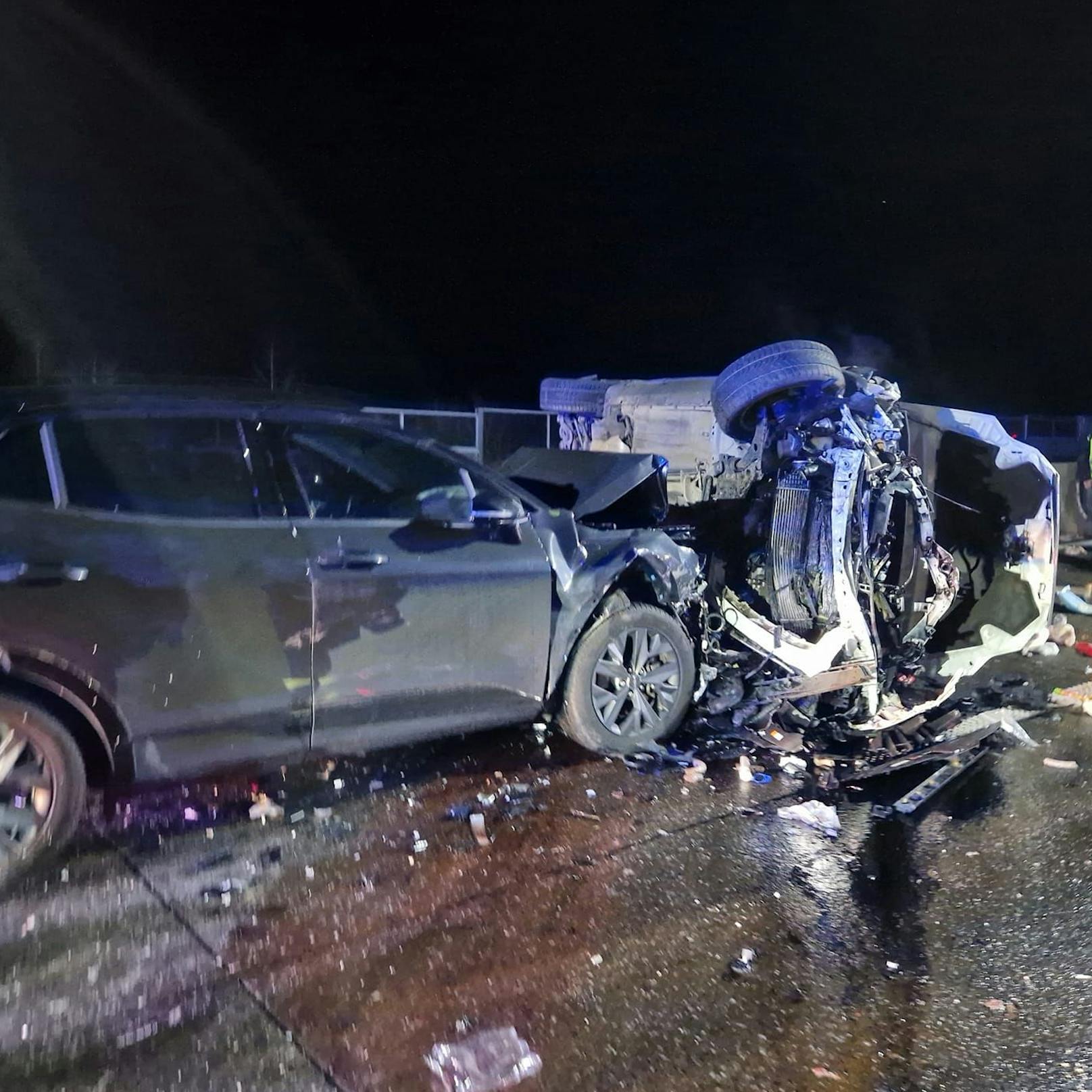 Die Einsatzkräfte fanden ein dramatisches Bild vor.