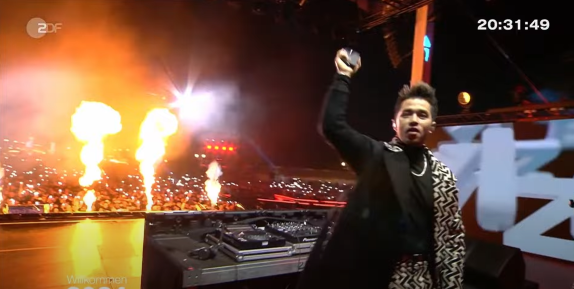 Vize wirkte hilflos.