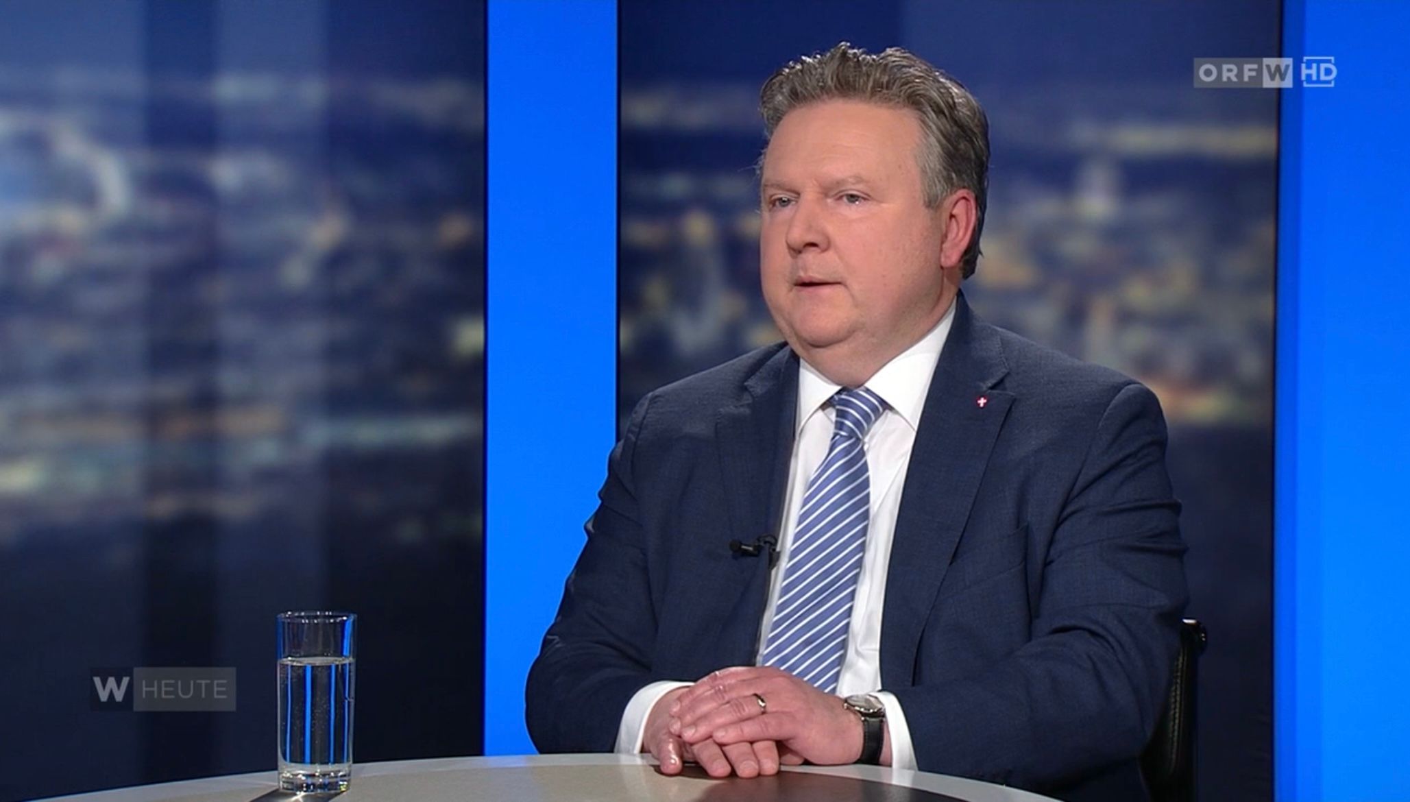 Wiens Bürgermeister Michael Ludwig war am Freitag in 