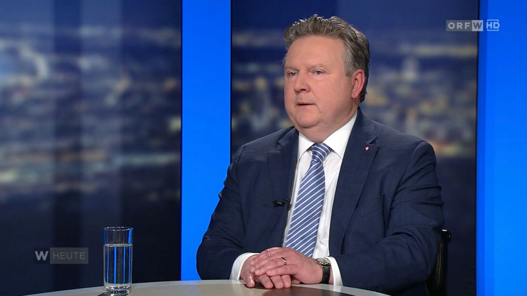 Wiens Bürgermeister Michael Ludwig war am Freitag in "Wien heute" zu Gast.