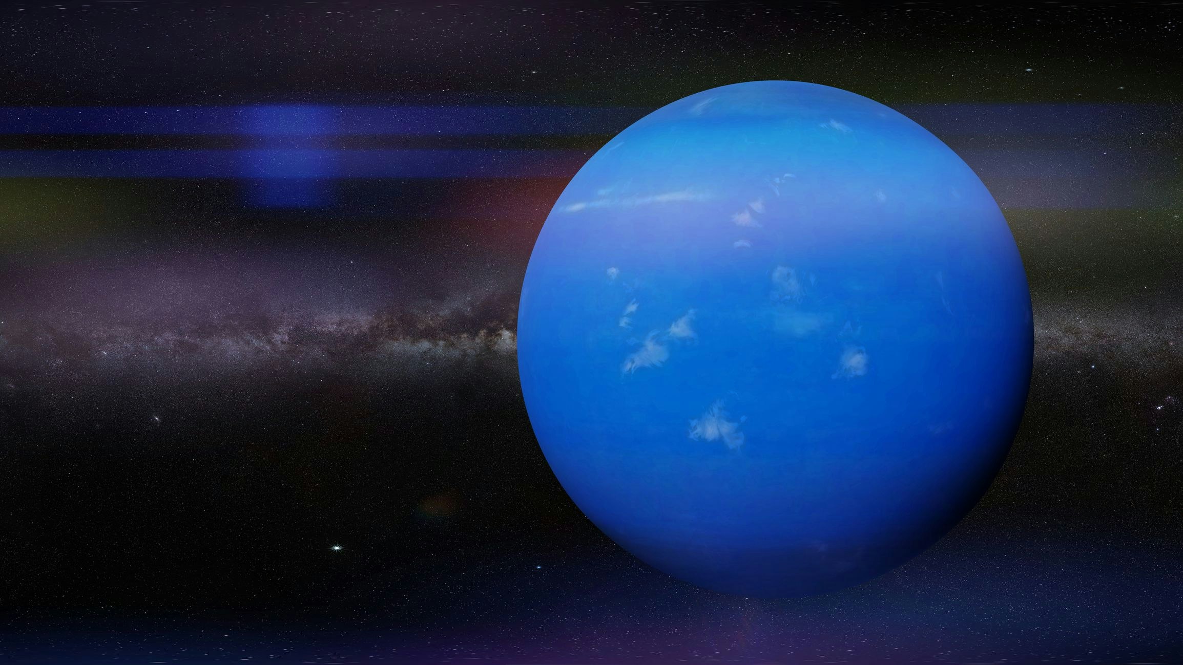 Seit den 80er-Jahren wurde nämlich davon ausgegangen, dass der Neptun so… 