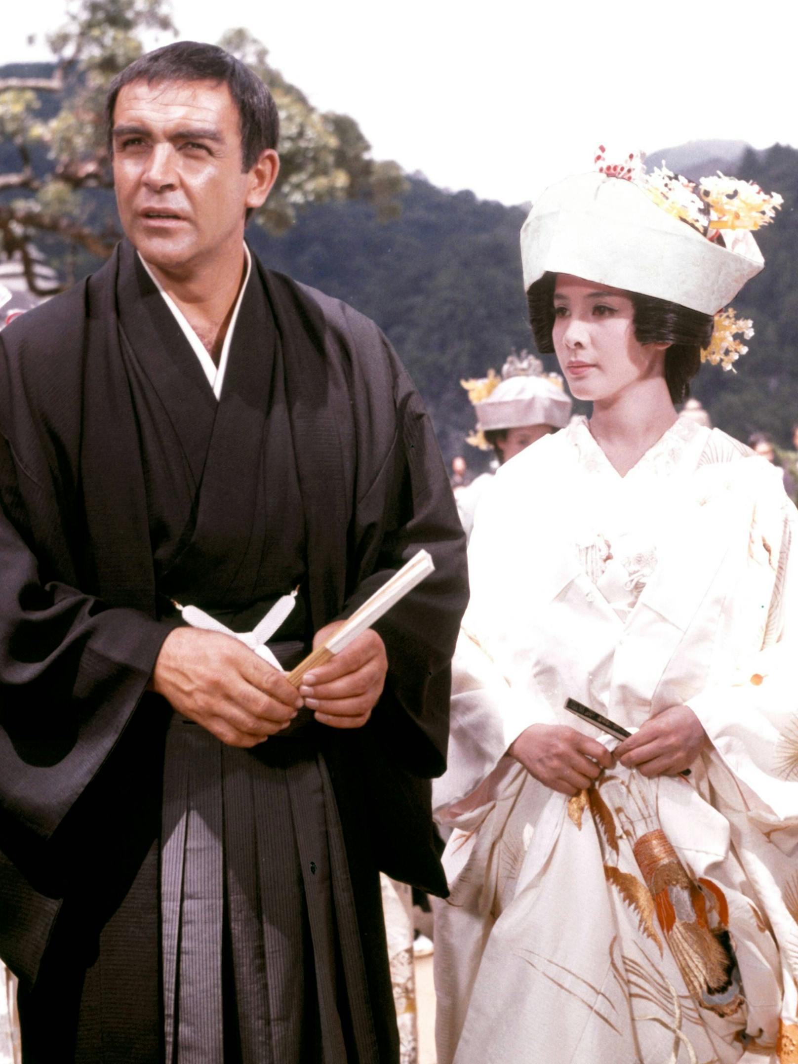 Sean Connery gibt sich hier in «Man lebt nur zweimal» als Japaner aus.