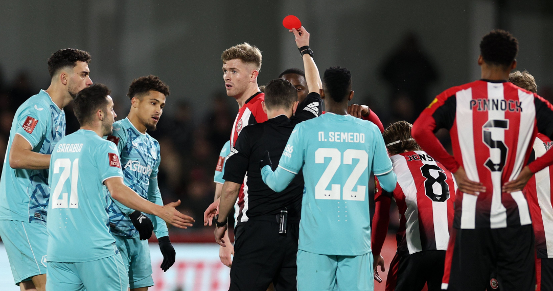 Die runde, rote Karte