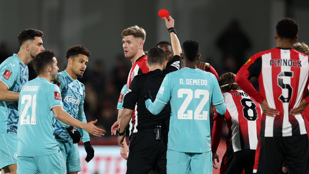 Die runde, rote Karte