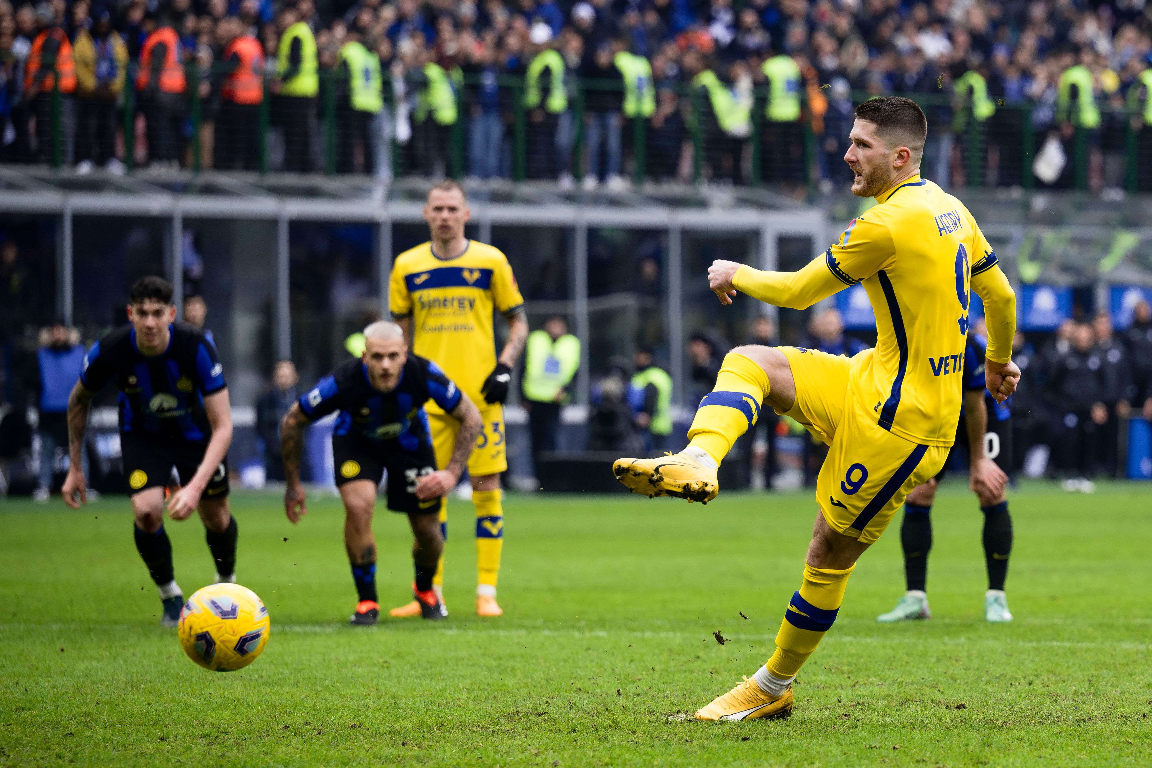 Thomas Henry erzielte gegen Inter Mailand den zwischenzeitlichen Ausgleich.