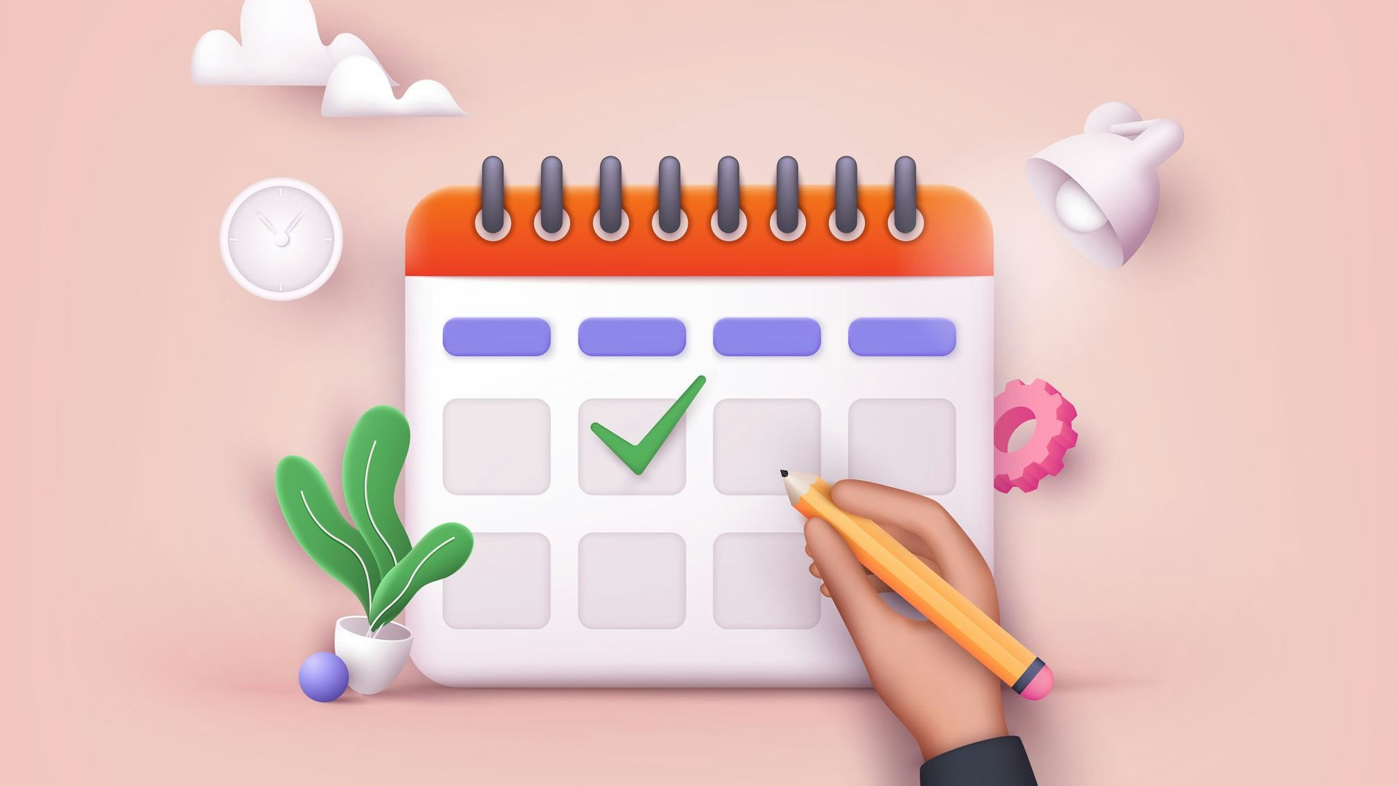 Mit richtiger Planung verbrauchst 2024 du nur wenige Urlaubstage für viel Freizeit am Stück.