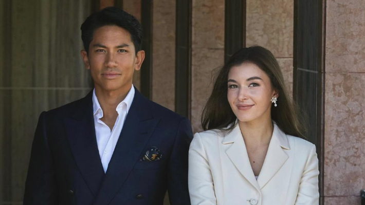 Prinz Marteen von Brunei und seine Anisha geben sich das Jawort.