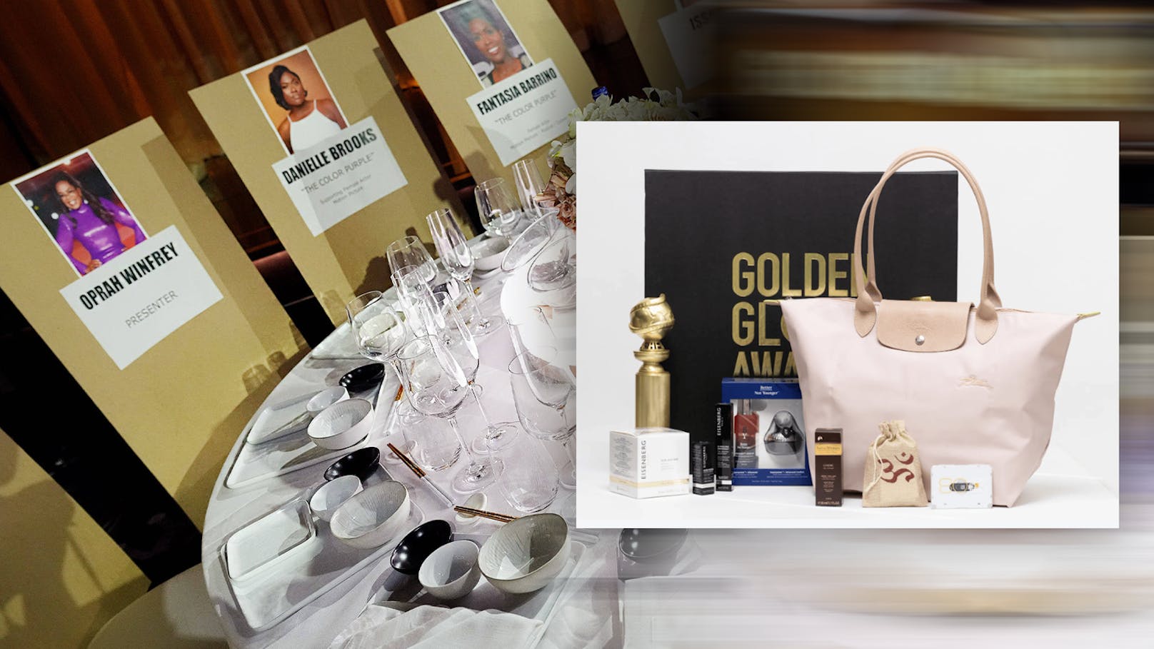 Golden Globes: Jeder Goodie-Bag ist 500.000 Dollar wert