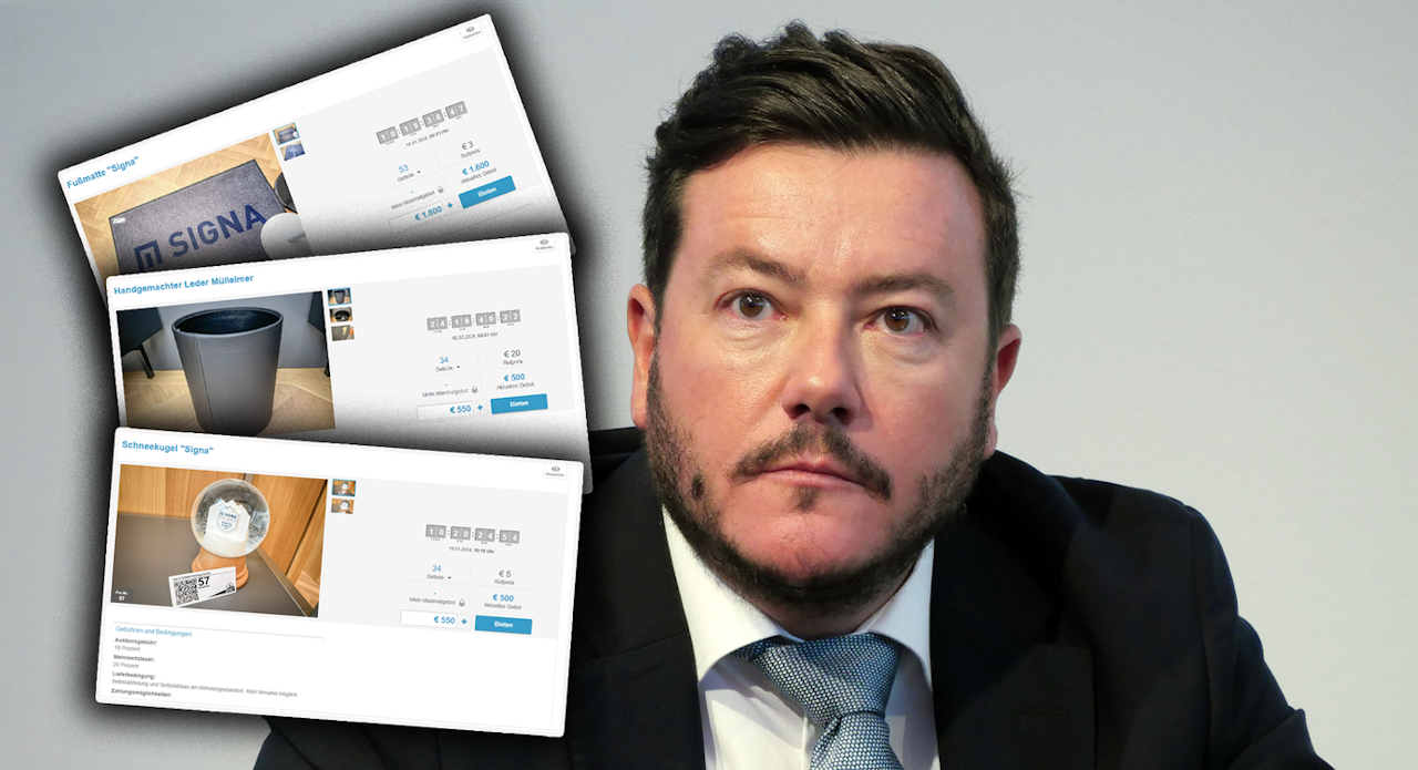 Heute.at - Wienerin staunt über Benko-Auktion: Fußmatte für 1600€