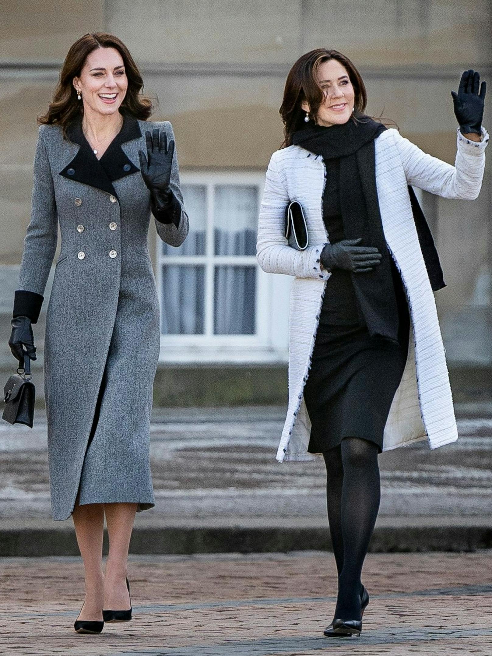 Kate und Mary duellieren in ihren Fashion-Entscheidungen.