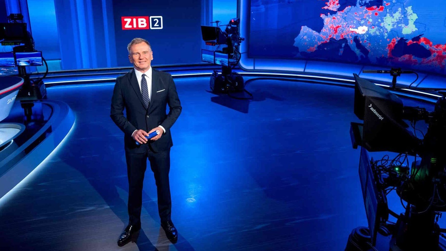 ORF-Moderator Armin Wolf zeigte Babler schon vor der Sendung, wer hier das Sagen hat.