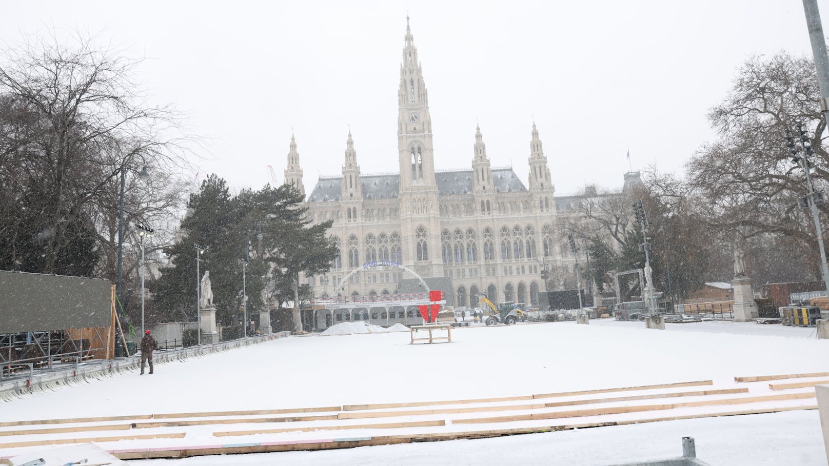 Eine Kälte-Welle rollt am Montag über Österreich und verwandelt die Alpenrepublik wieder in eine Winterlandschaft. Auch die Bundeshauptstadt wird wieder weiß.