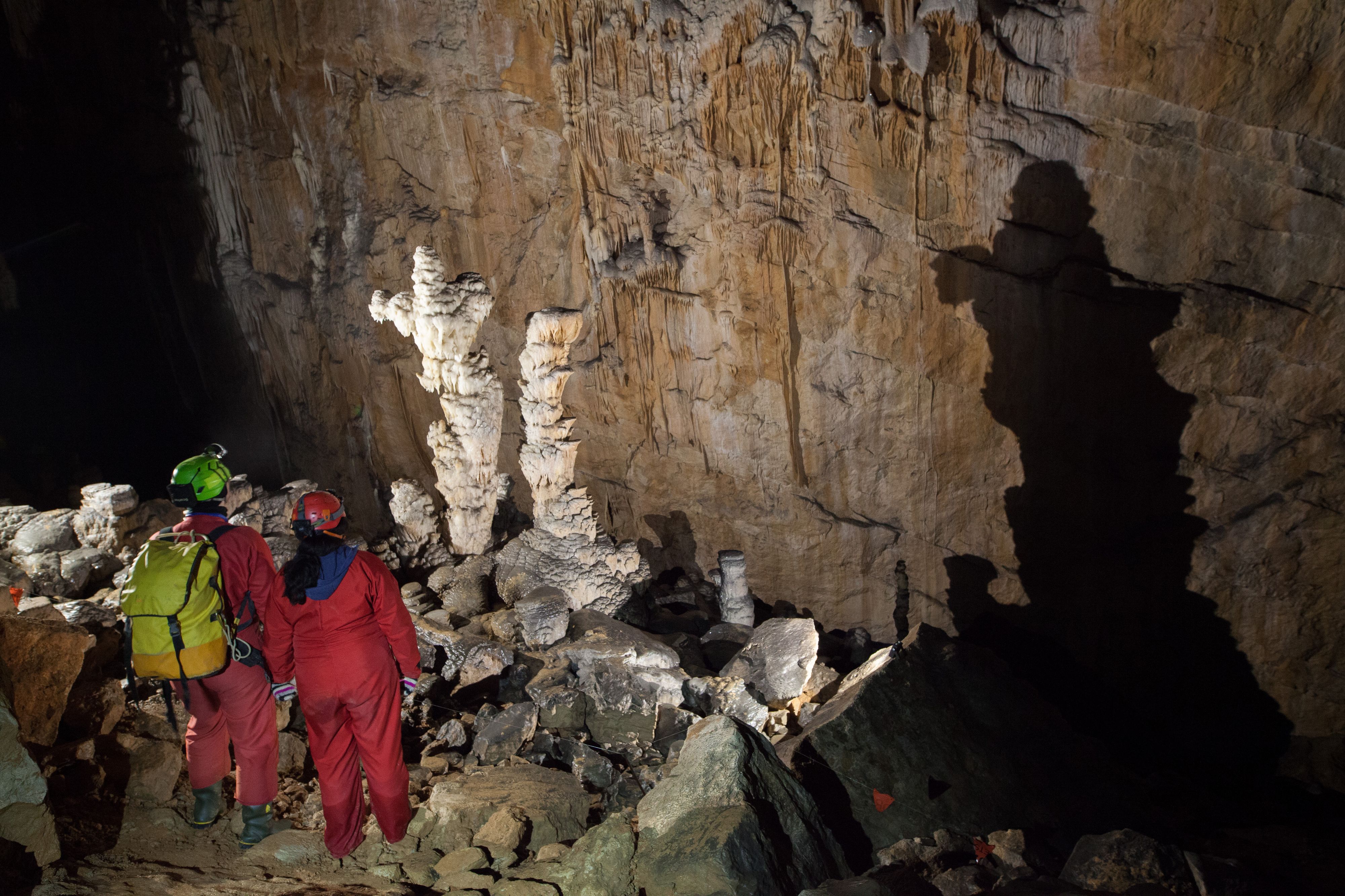Die fünf Betroffenen waren am Samstag zu einer Tour durch die bei Touristen beliebte Krizna Jama (Kreuzhöhle) aufgebrochen.