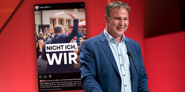 Andreas Babler ließ sich offenkundig beim superlinken US-Politiker Bernie Sanders inspirieren.