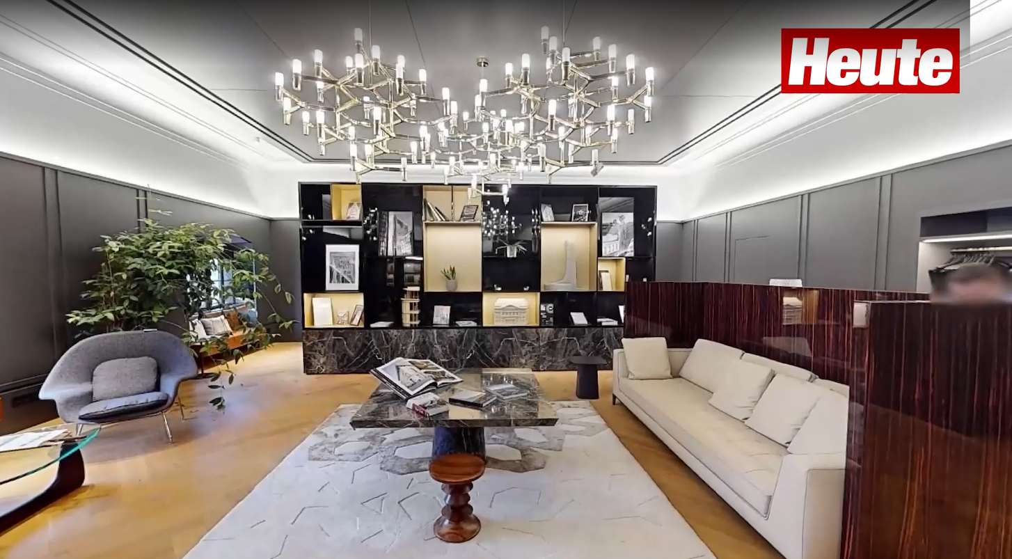 Hereinspaziert: So glamourös ist das Benko-Büro im herrschaftlichen Palais Harrach.