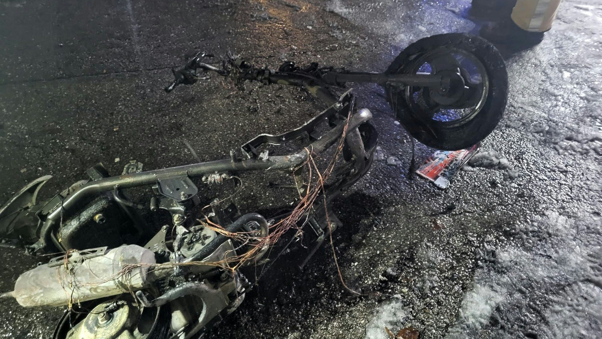 Die Einsatzkräfte konnten den Brand rasch löschen.