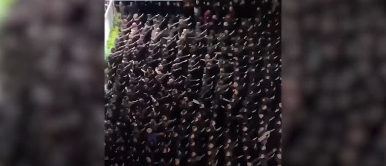 In Rom trafen sich Hunderte Faschisten.