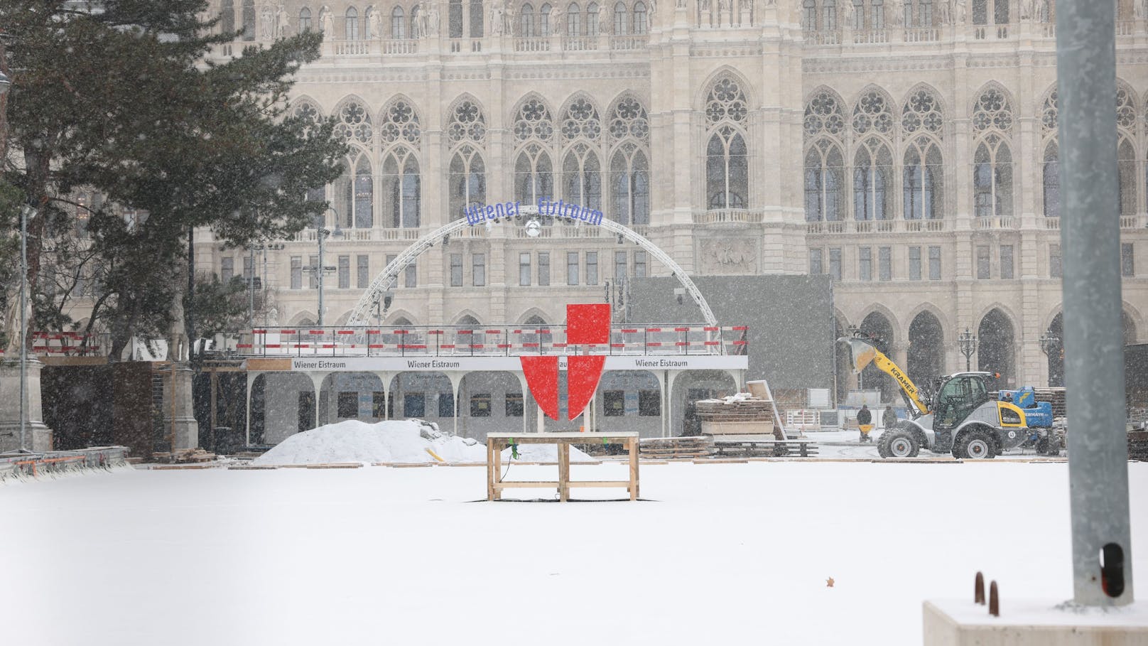 Eine Kälte-Welle rollt am Montag über Österreich und verwandelt die Alpenrepublik wieder in eine Winterlandschaft. Auch die Bundeshauptstadt wird wieder weiß.