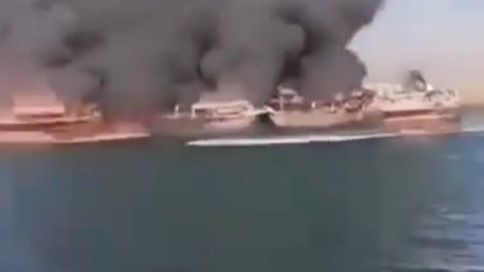 16 Schiffe der iranischen Revolutionsgarden explodiert