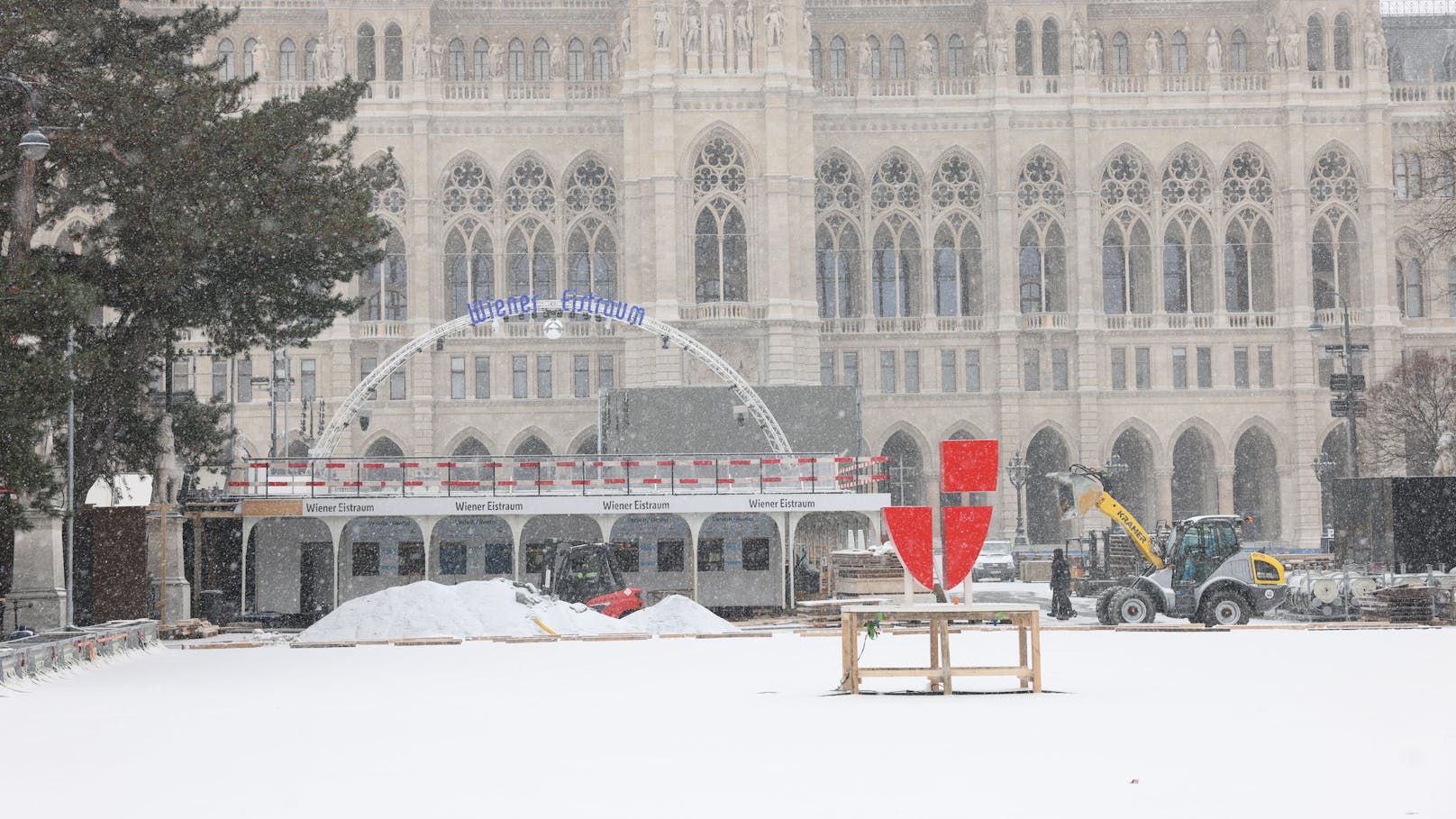 Eine Kälte-Welle rollt am Montag über Österreich und verwandelt die Alpenrepublik wieder in eine Winterlandschaft. Auch die Bundeshauptstadt wird wieder weiß.