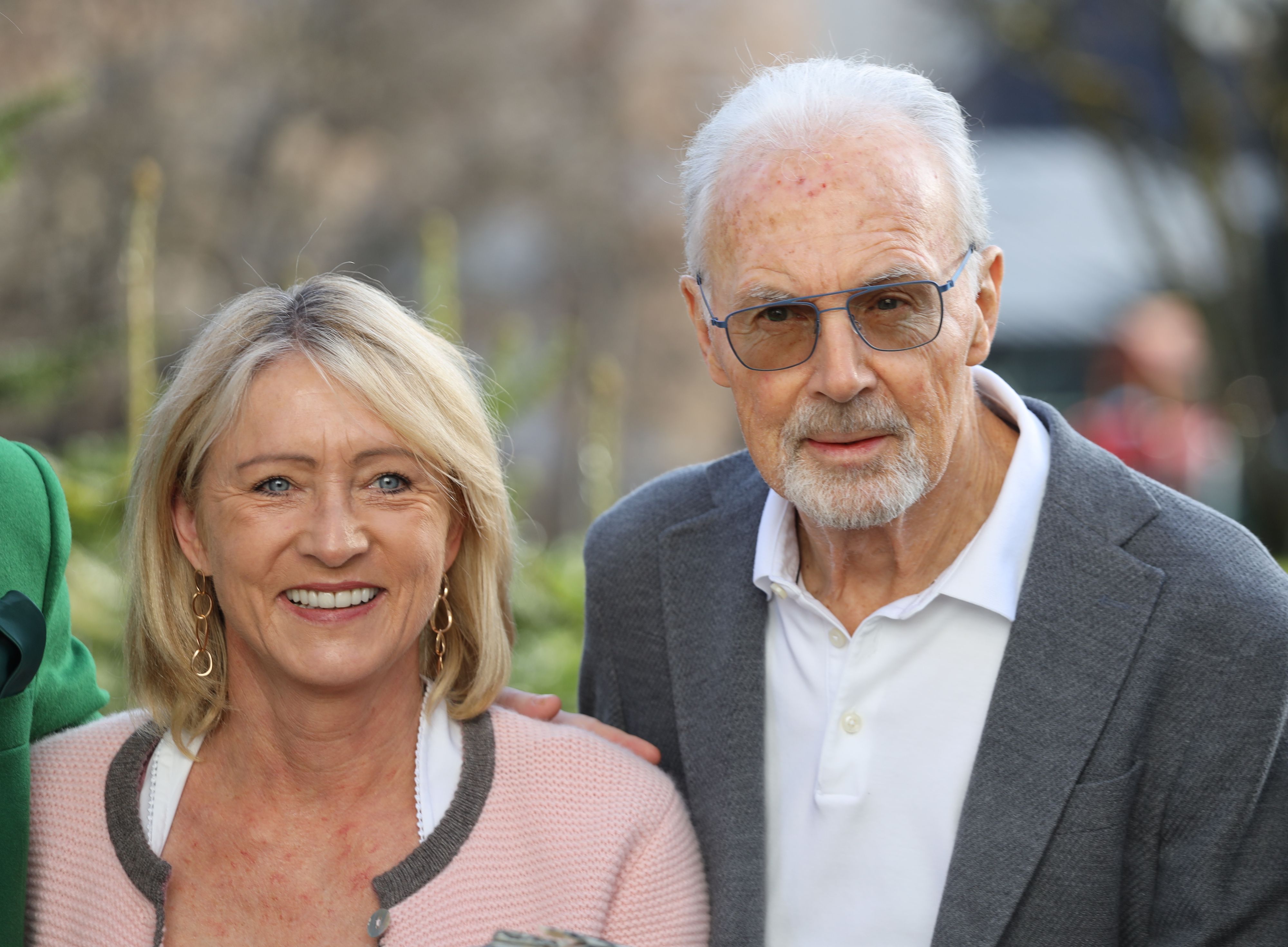 Heidi und Franz Beckenbauer im Jänner 2023, fast auf den Tag genau ein Jahr vor seinem Tod.