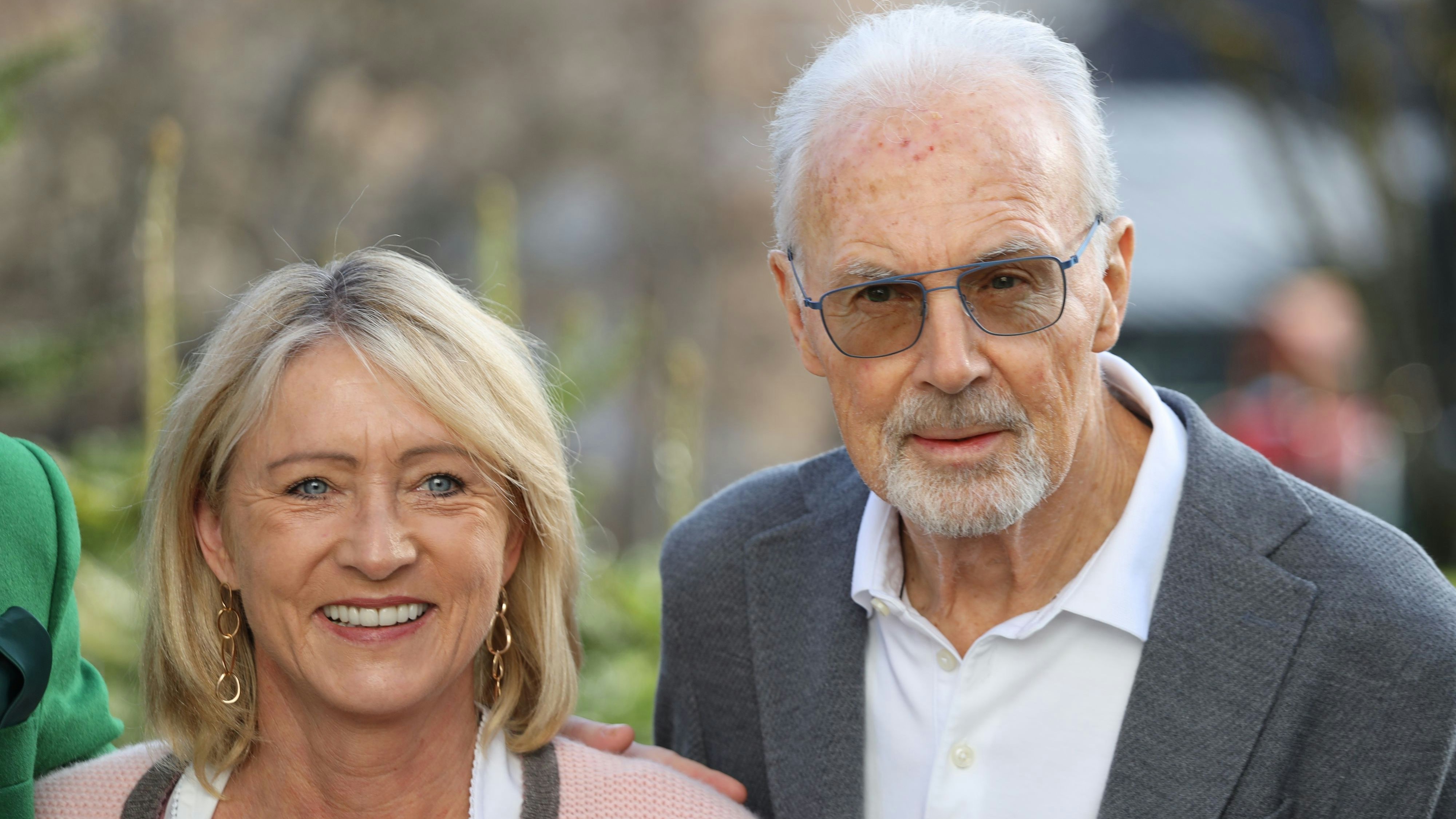 Heidi und Franz Beckenbauer im Jänner 2023, fast auf den Tag genau ein Jahr vor seinem Tod.