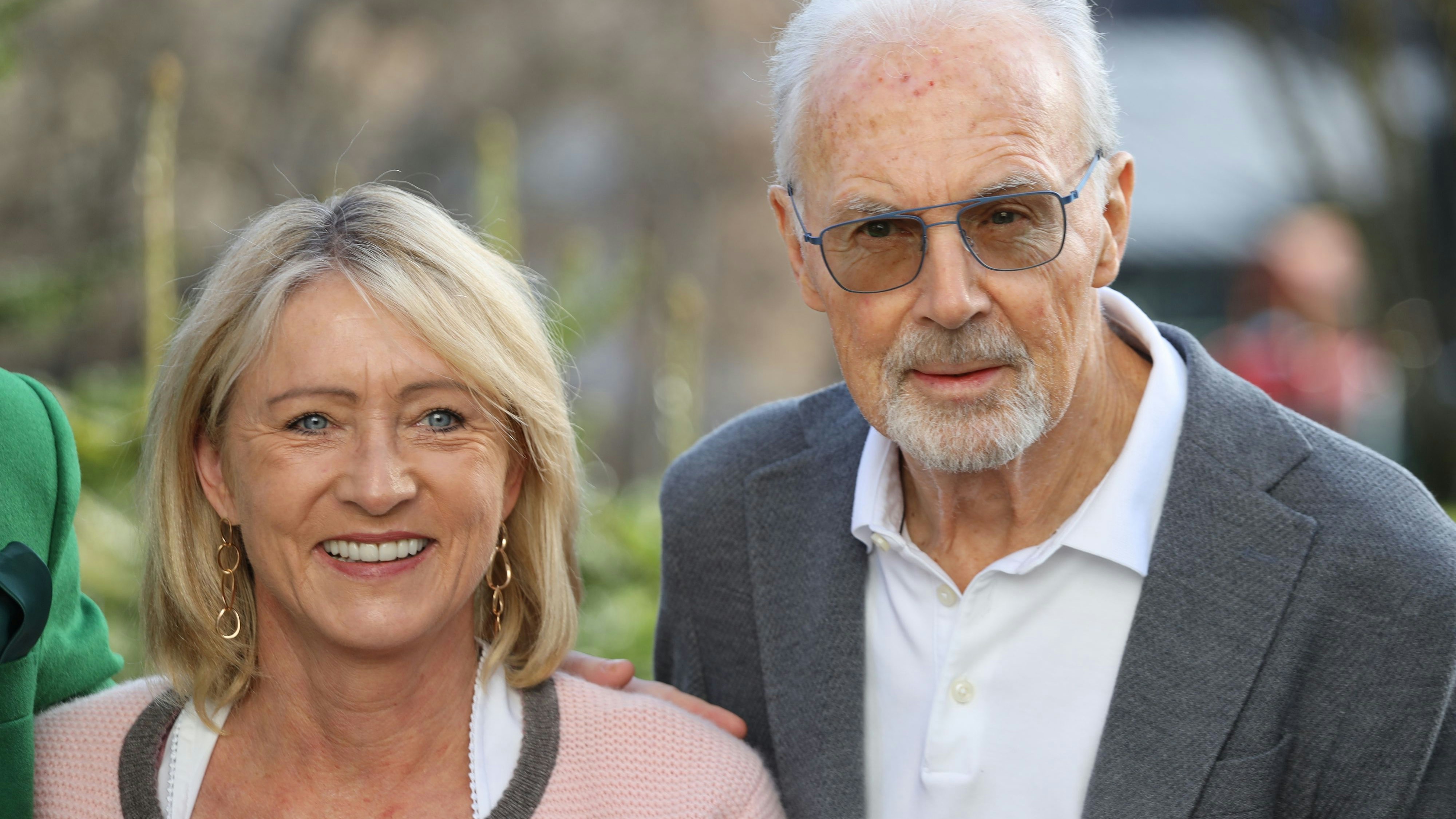 Heidi und Franz Beckenbauer im Jänner 2023, fast auf den Tag genau ein Jahr vor seinem Tod.