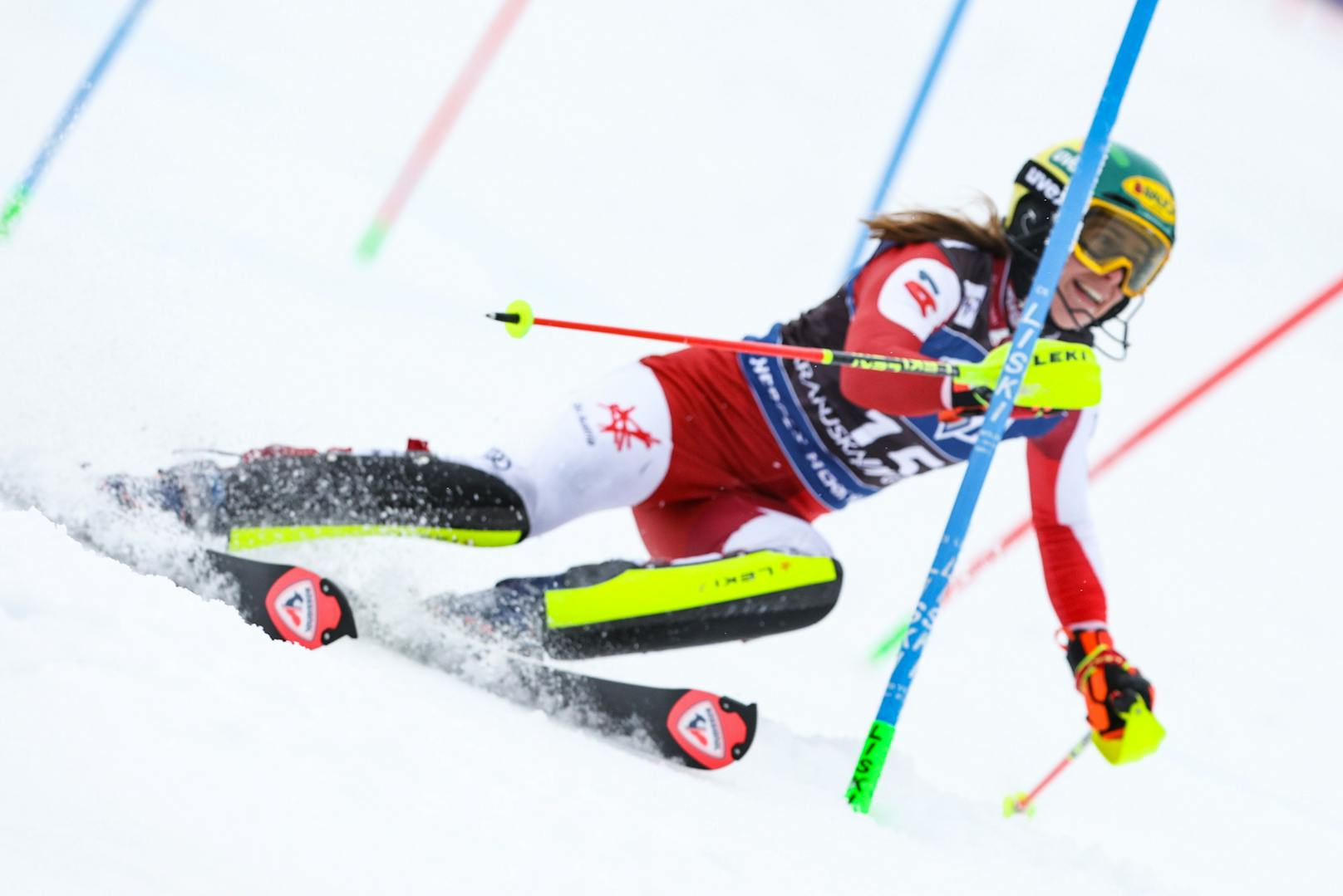 Das Technik-Doppel in Kranjska Gora ging ohne Top-Ergebnis für den ÖSV über die Bühne. Im Slalom kam Katharina Liensberger nicht über einen siebten Platz hinaus. Der Sieg ging an Petra Vlhova.