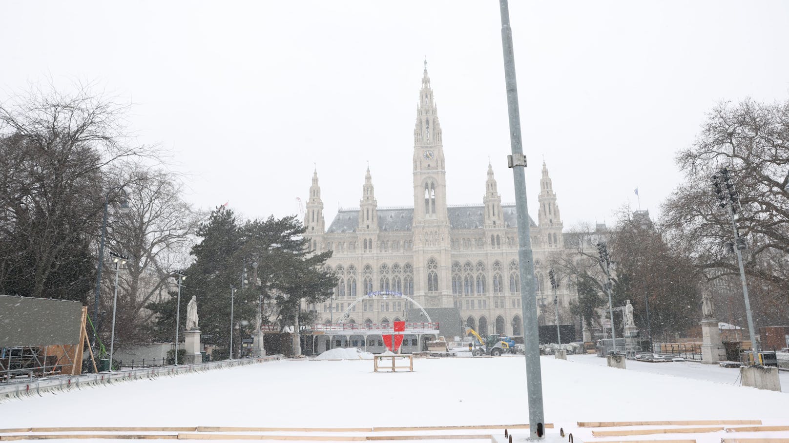 Experten sagen Schneefall auch in "tiefen Lagen" an