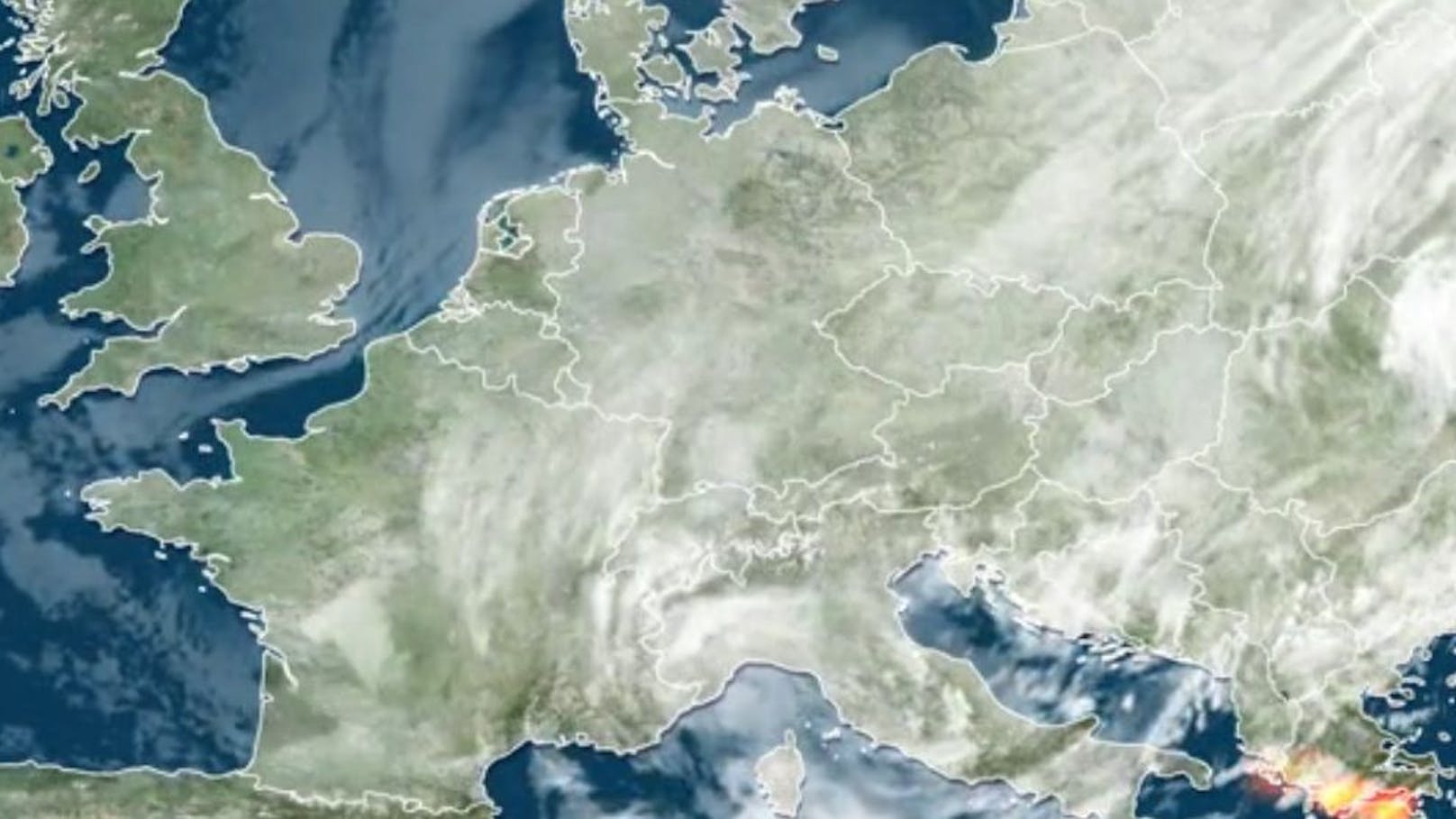 Hohe Wetter-Warnung! Eis-Peitsche friert Österreich ein