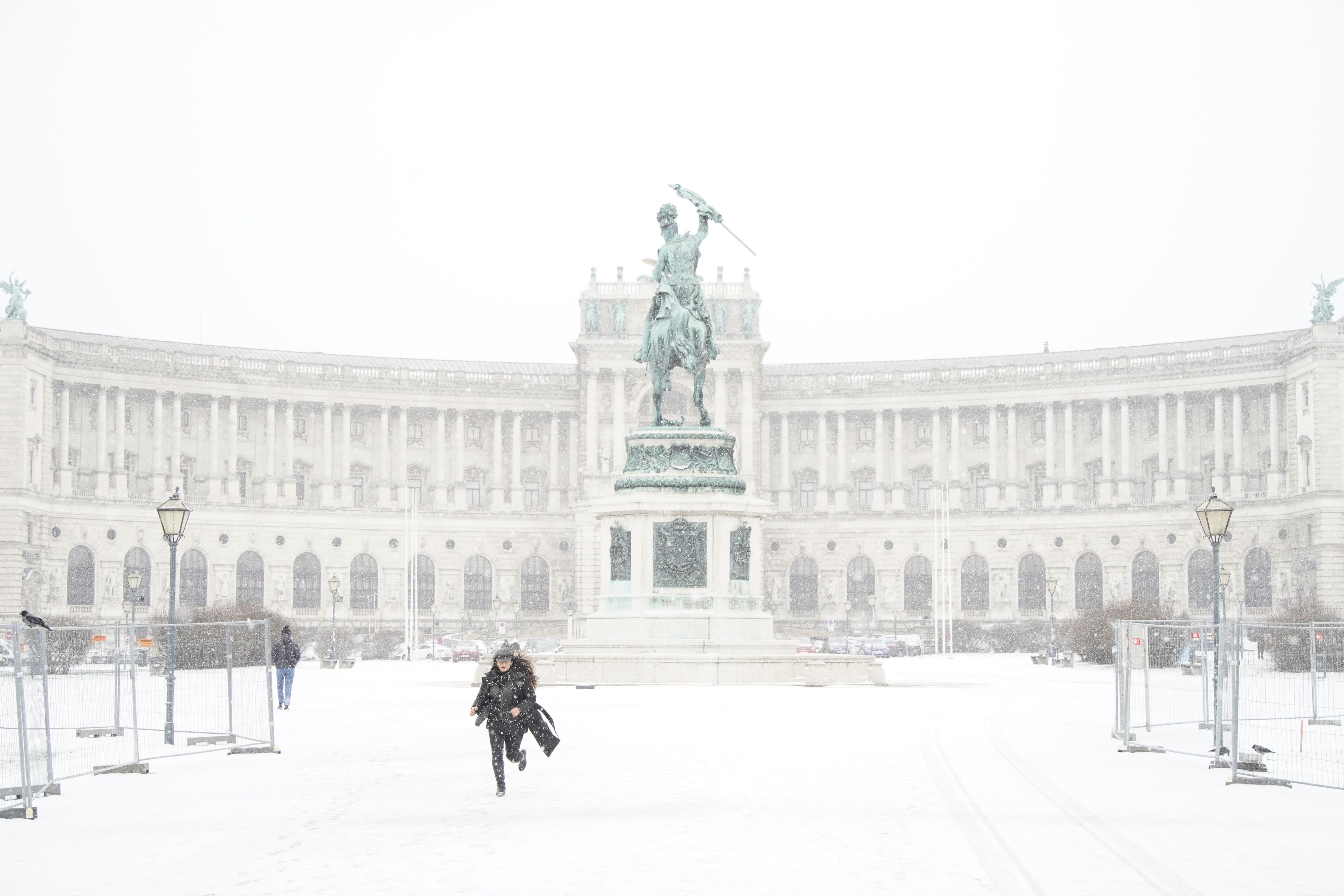 Auch in der Bundeshauptstadt bleibt es winterlich.