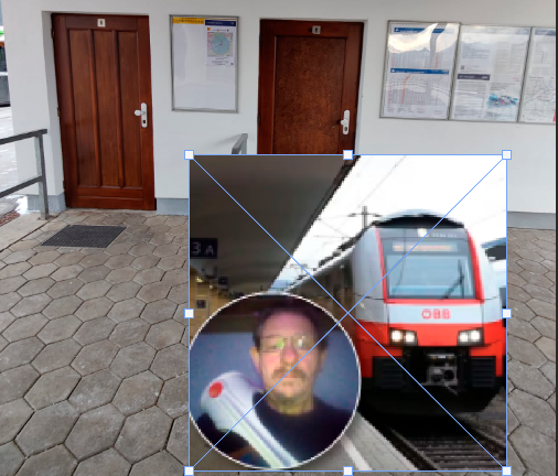 Martin H. (54) hat eine gebrochene Hüfte und musste am Freitagnachmittag am Pernitzer Bahnhof dringend aufs Klo - nur die Toilettentüren blieben zu.