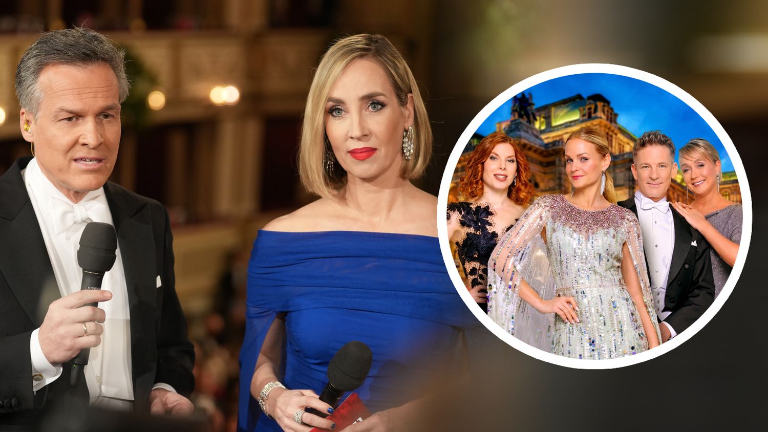 Tarek Leitner und Nadja Bernhard führen heuer nicht mehr durch den Opernball.