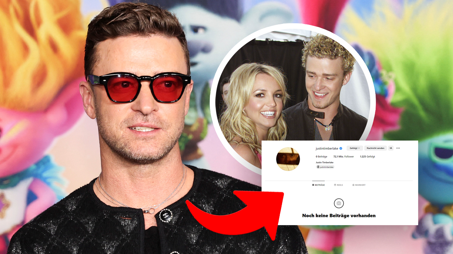 Justin Timberlake hat nach Britneys Buch seine Insta-Inhalte gelöscht.