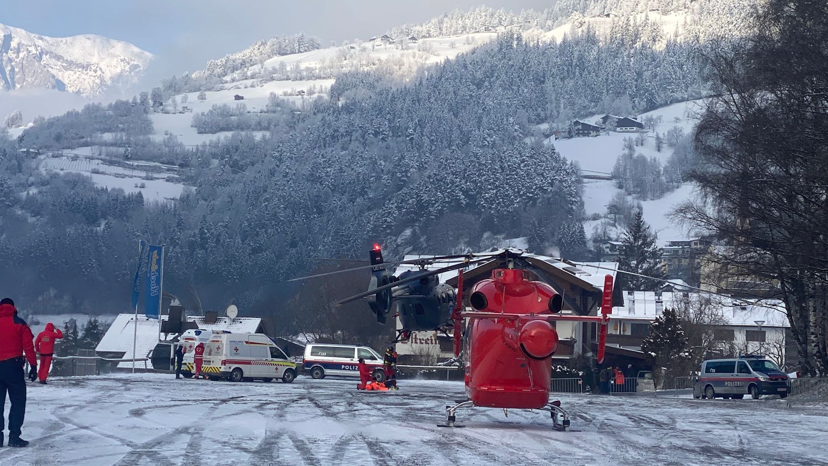Gondel bei der Acherkogelbahn in Tirol abgestürzt