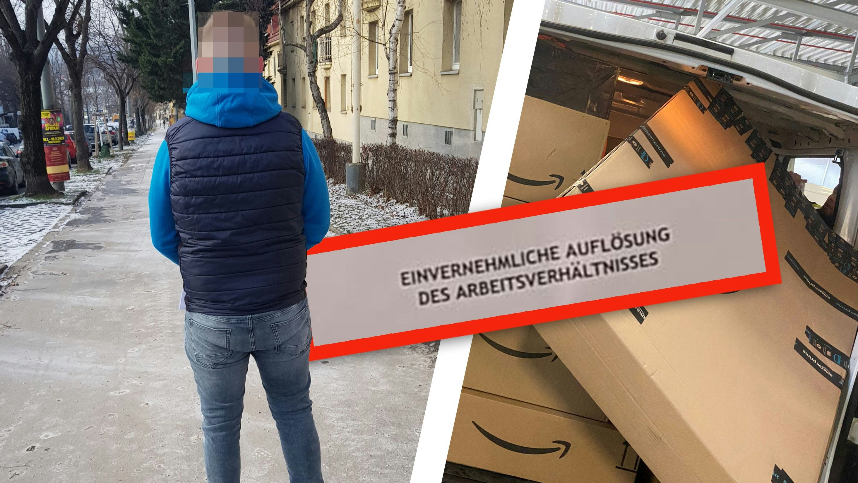 Ex-Amazon-Fahrer Markus B. klagt an: "Wir werden ausgenutzt und ausgebeutet."