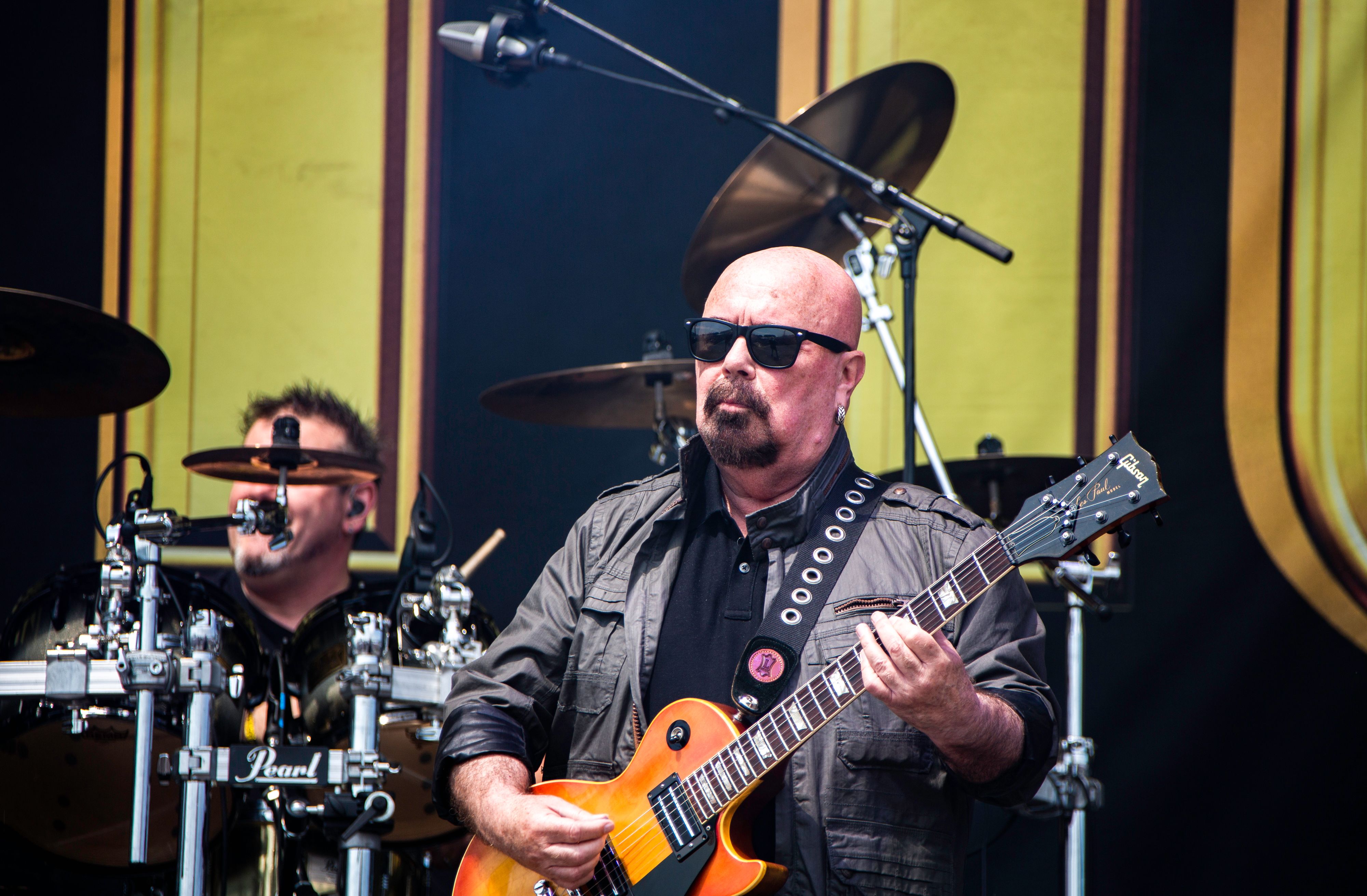 Magnum-Mastermind und Gitarrist <strong>Tony Clarkin</strong> beim Sweden Rock Festival 2019.