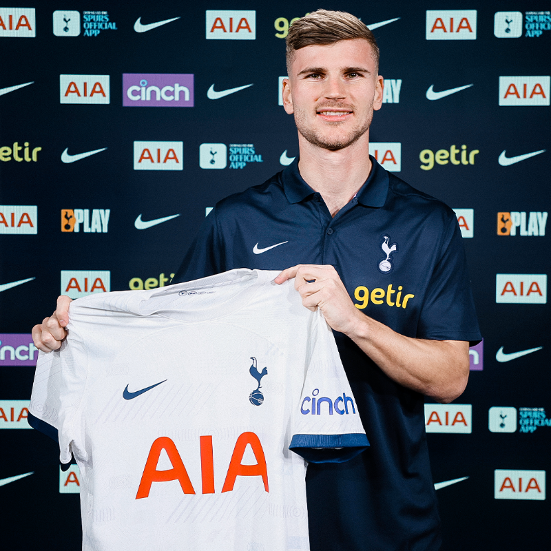 Timo Werner ist offiziell ein Spieler von Tottenham.