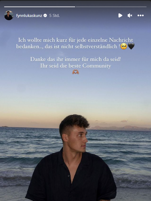 Fynn blickt positiv in die Zukunft und zieht um.