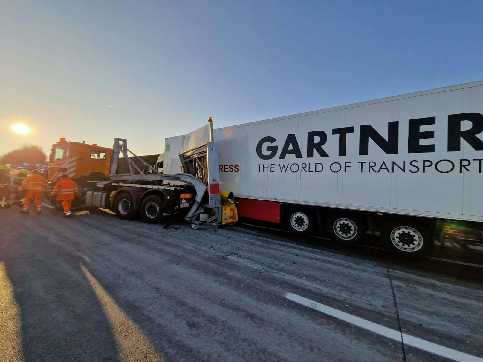 Es herrschte Stau auf der A1