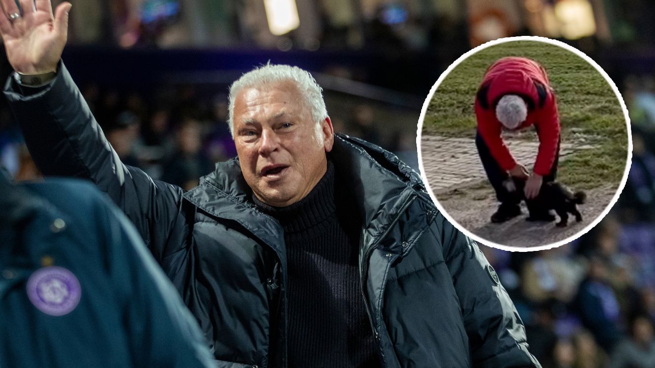 Toni Polster ist wieder daheim bei Hündin Palma.