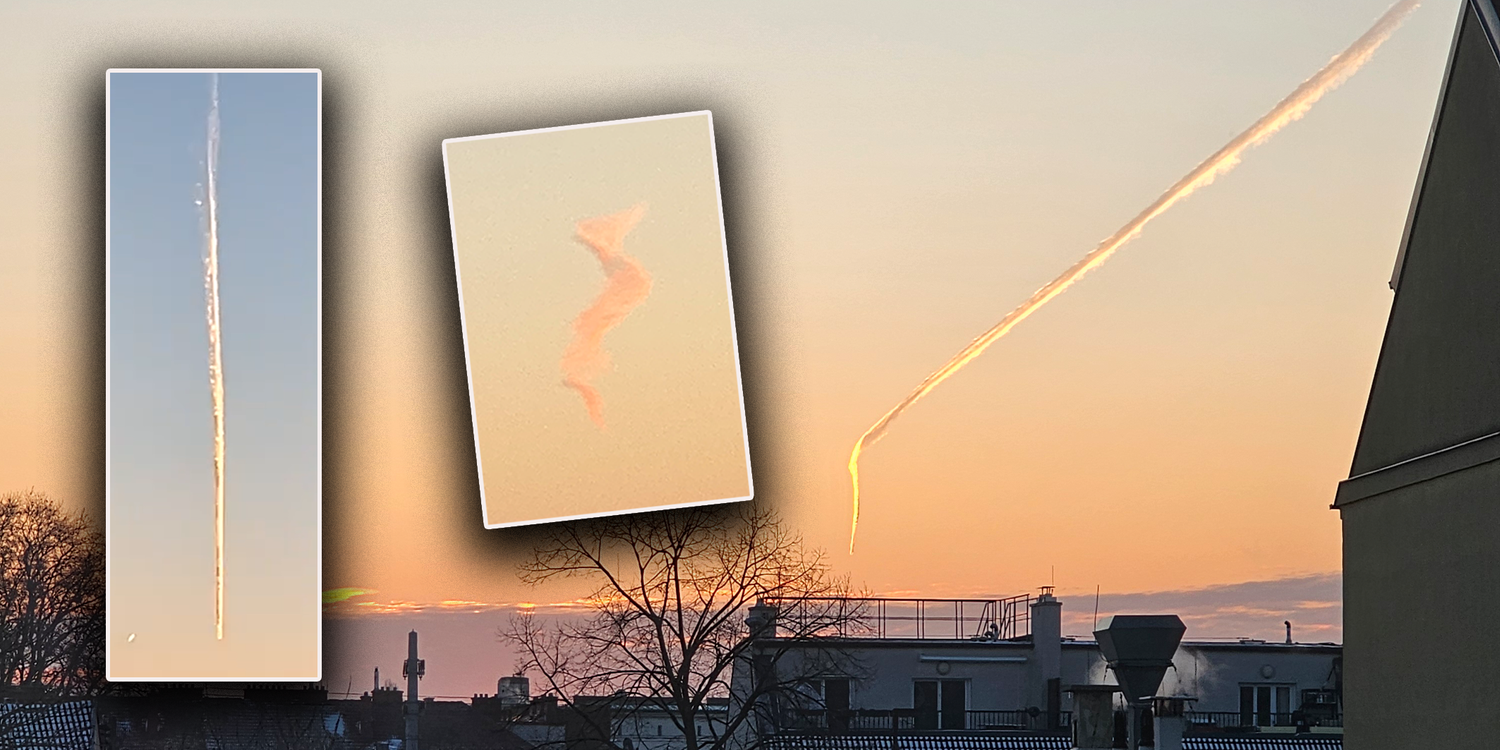 Das kuriose Schauspiel wurde von mehreren 