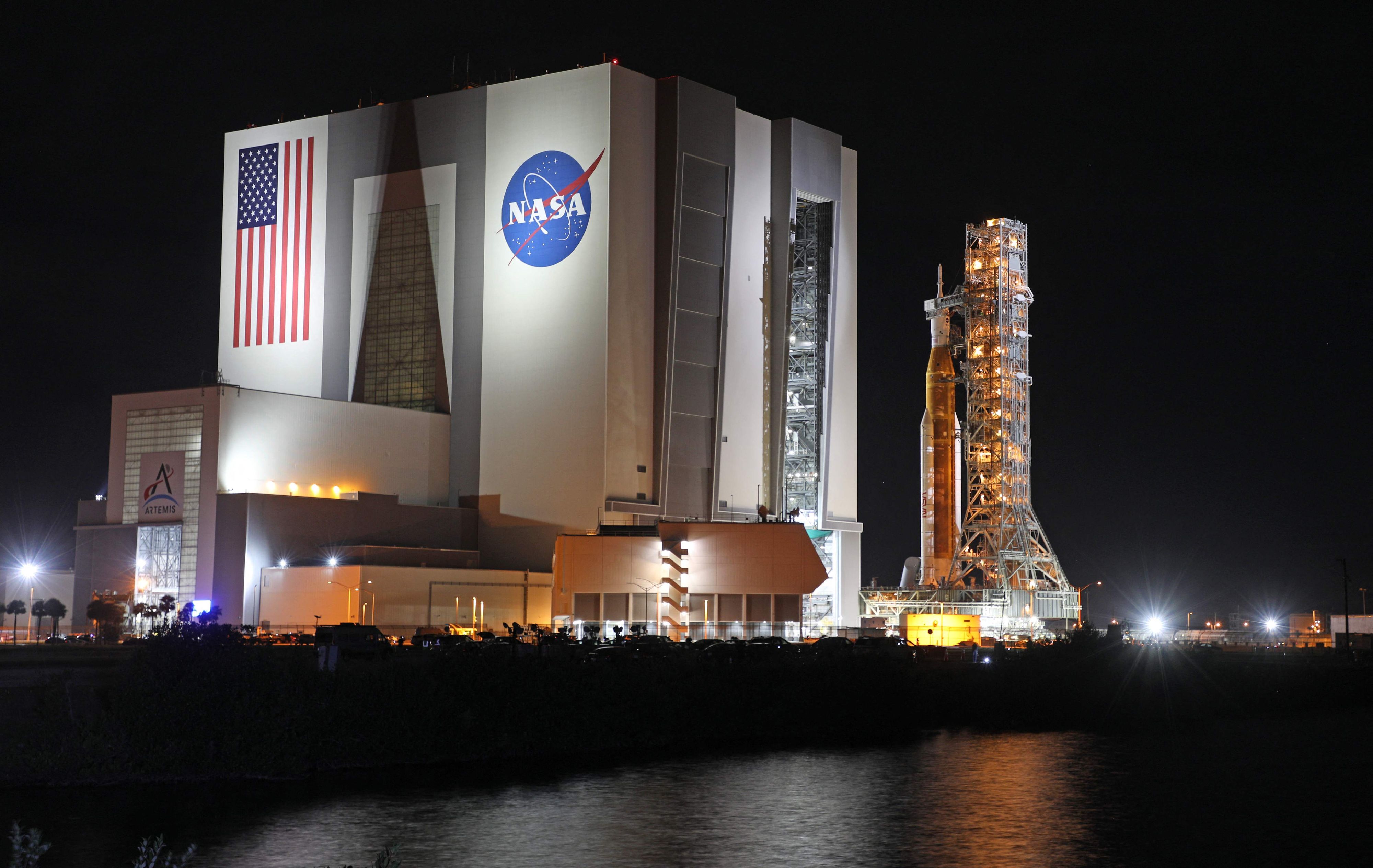Das Kennedy-Space-Center der NASA in Florida. (Archivbild)
